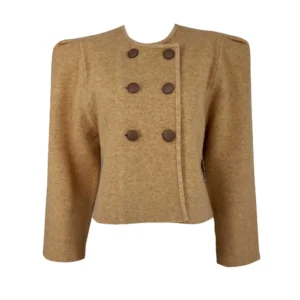 Double Breasted Knit Jacket