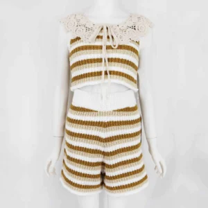 Strip Knit Set