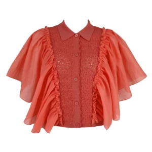 Pointelle Knit Cardigan